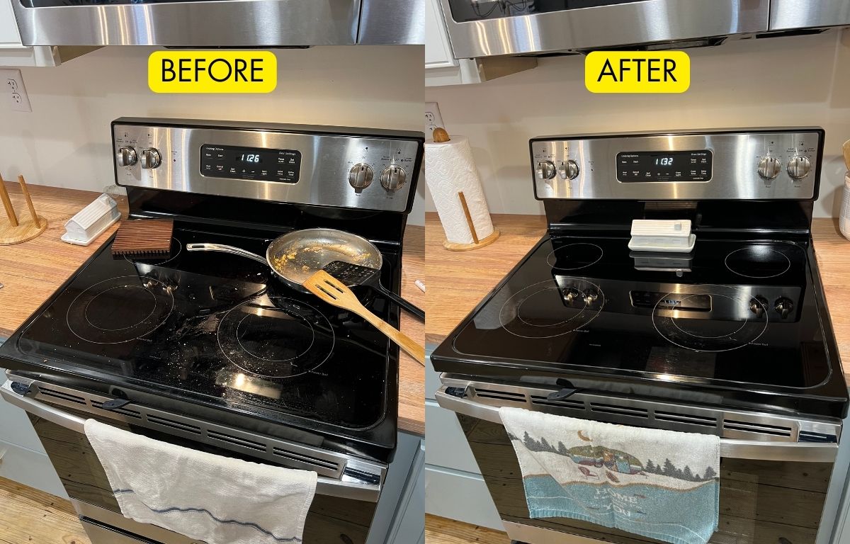 stove cleaning tips